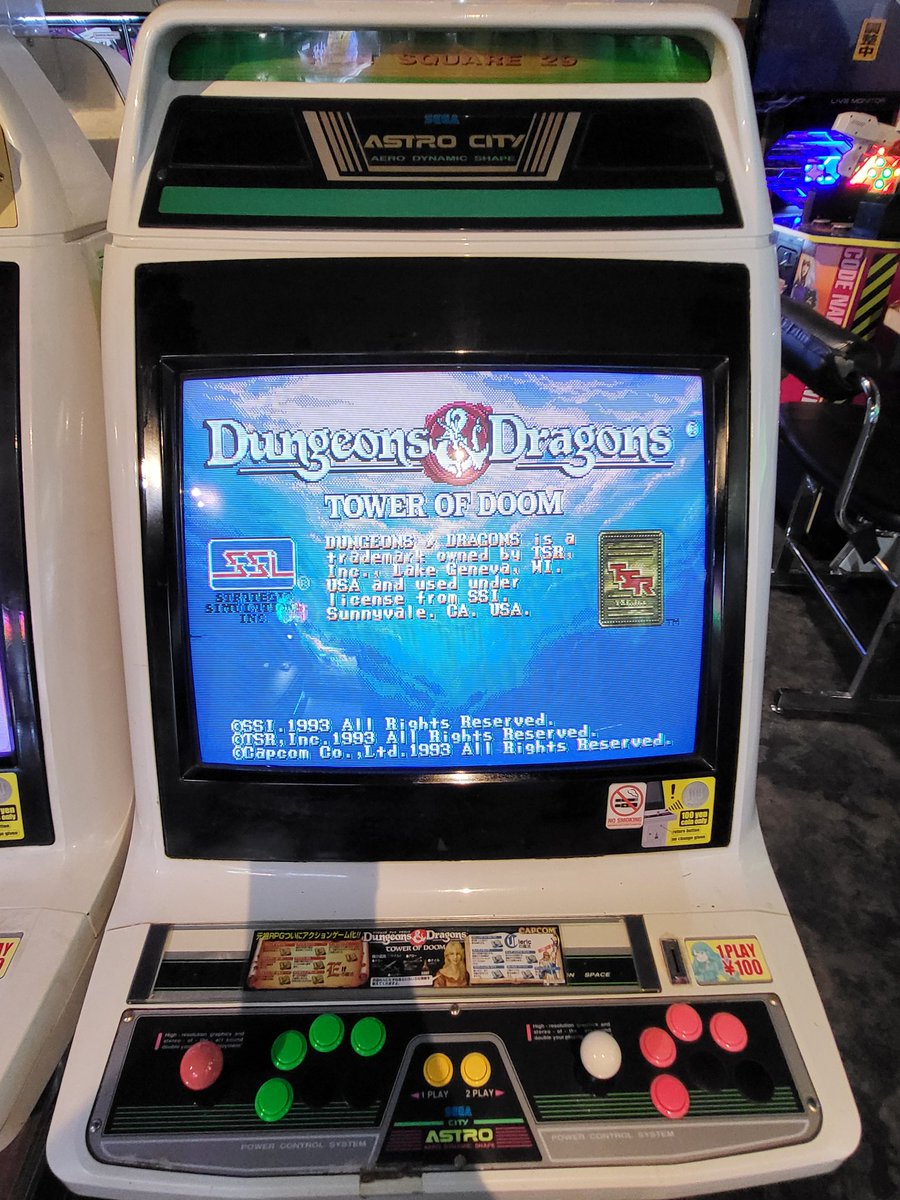 otearai753's tweet image. Dungeons&amp;amp;Dragons TOD
 #CPS2  #カプコン  #Capcom