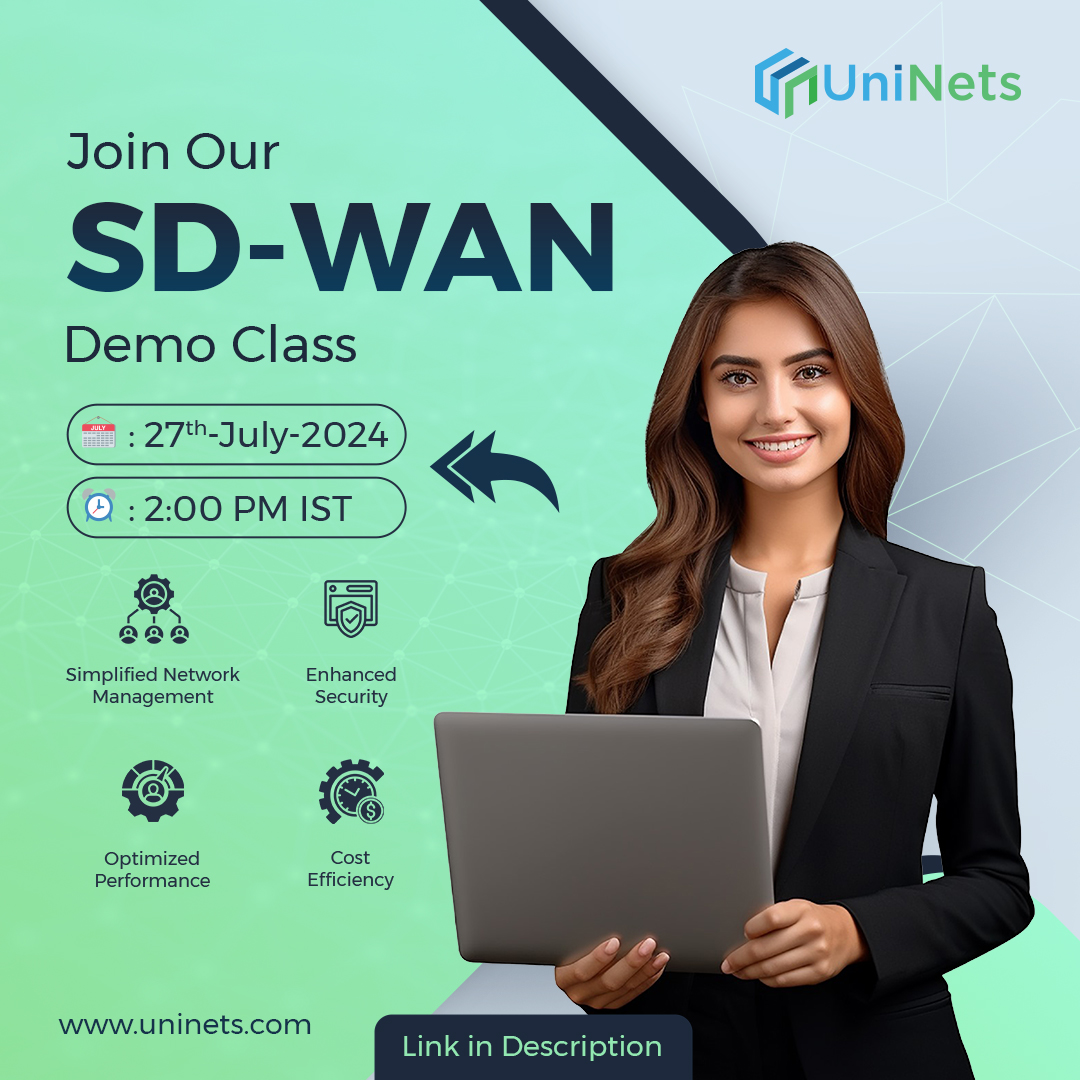 uninets53's tweet image. Join the Cisco SDWAN Demo at 2 PM. 
Joining link: rb.gy/hxemlp

#cisco #sdwan #ciscosdwan #sdwantraining #uninets
