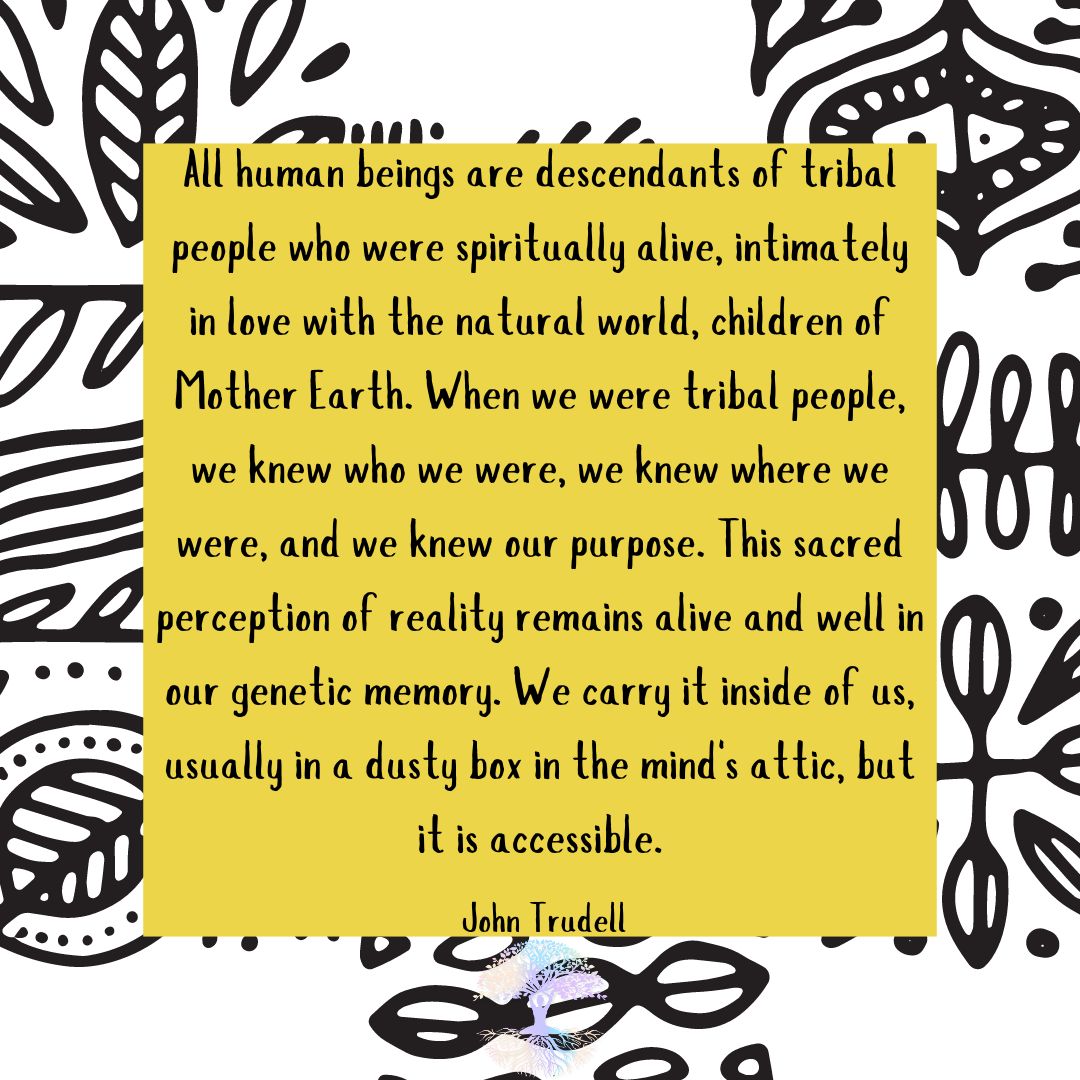 FractalEnlight's tweet photo. “When we were tribal people, we knew who we were, we knew where we were, and we knew our purpose...” ~ John Trudell https://t.co/bFVXlFk67T