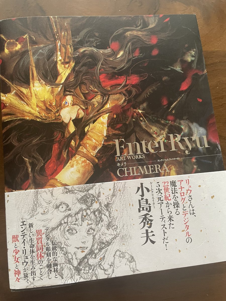やっっと届きました!

ページを捲るたび圧倒されております 