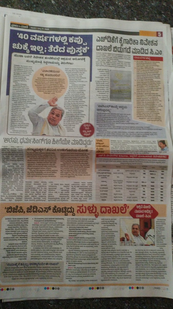 BJYMPNagar's tweet photo. First #Dalit CM of #Karnataka in history who gives cleanchit to his wife, the case is still under investigation from his chosen investigation team. Why, Balak Budhi @RahulGandhi
Silent?
#MudScam ಸದನದಲ್ಲಿ ಚರ್ಚೆಗೆ ಹಿಂದೇಟು ಹಾಕಿ ಹೊರಗಡೆ ಅದರ ಬಗ್ಗೆ ಮಾತನಾಡುವುದು ಎಷ್ಟರಮಟ್ಟಿಗೆ ಸಮರ್ಥನೀಯ? https://t.co/bAFijTOE4z