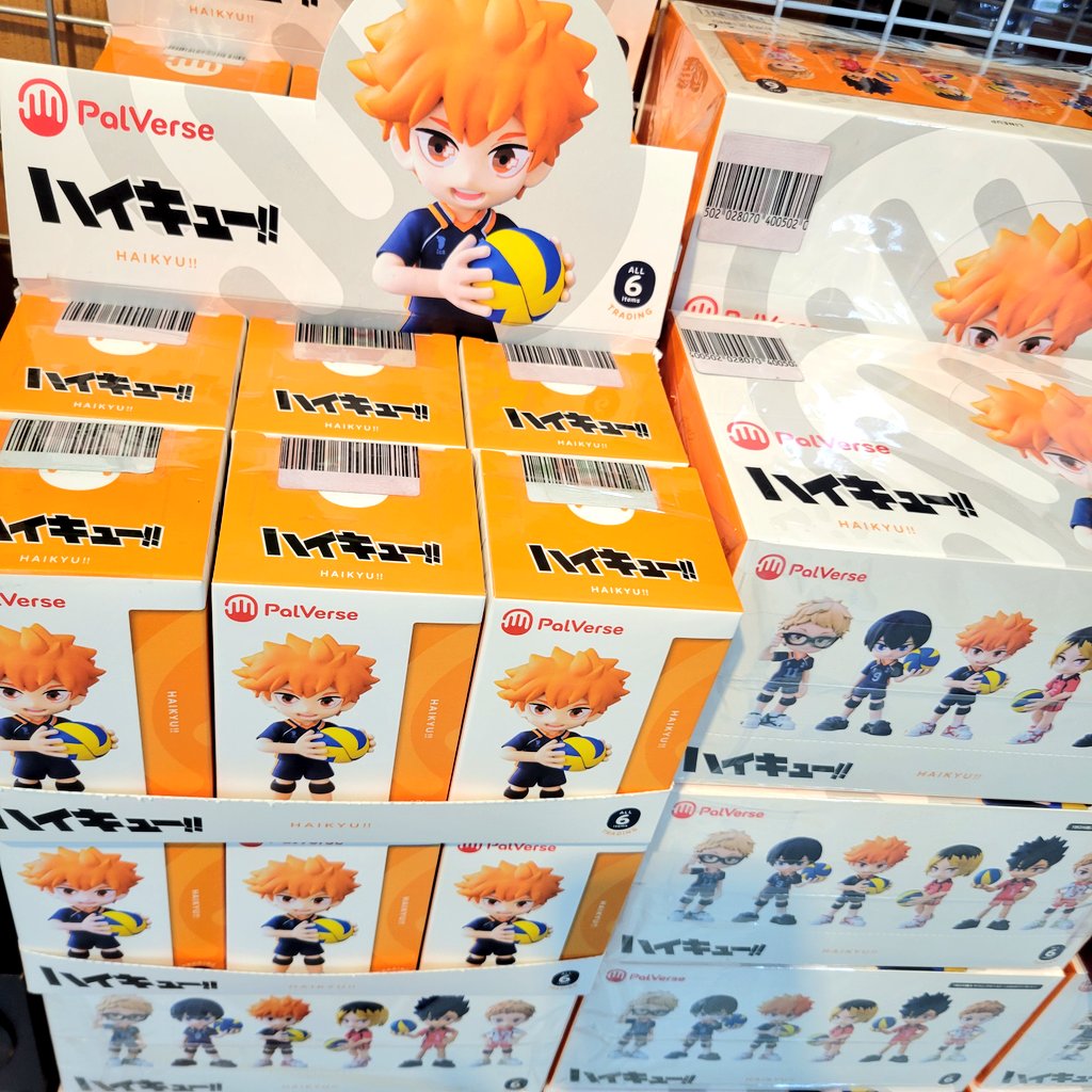 🏐 #ハイキュー ミニフィギュア 入荷しました！！ 1箱大人買いで全種