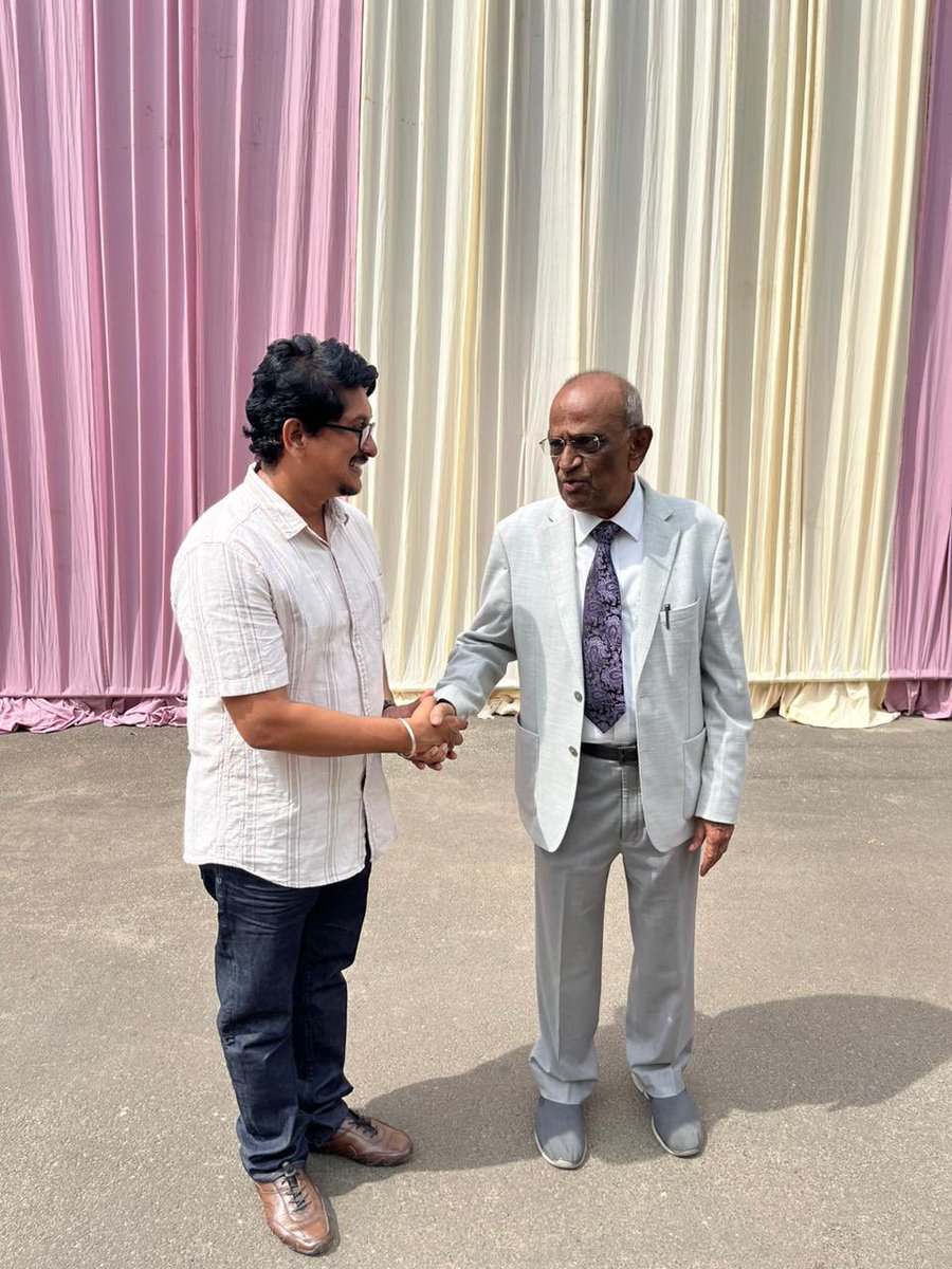 DevJayakumar's tweet photo. 🎉✨ Dear GB Sir, many more congratulations on the 50th anniversary of KG Hospitals, Coimbatore! 🏥🌟 &amp; the founding stone laying of the KG Cancer Centre. 🙌💖

Here's to many more years of exemplary service and making the world a healthier place! 🌏💪

#KGHospitals #Coimbatore https://t.co/U6inYYNW6p
