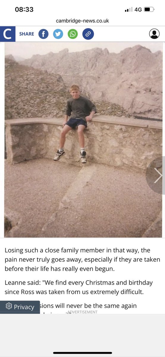 peterstopcrime's tweet photo. This Boy was murdered for being white, he was small enough that if he had turned up here on a boat and said he was 12, he would’ve been believed. He was that small that two of the three stabs, went through his back and out his chest. 

This Savage racist murder isn’t a one off, in Scotland they tortured a boy for hours , they cut his cock and balls off while he was still alive, then set him alight with petrol and watched him burn to death ! Kriss Donalds Crime, his only crime, was being white, he was a total stranger to them.

 Both murders got far, far less attention than a possible Cousin terrorist getting a kick in the head, I say possible because how would the police know he wasn’t a terrorist until he was arrested? 

Ross Parker, 17 years old and 5ft 5 tall, walking home with a female friend attacked and murdered for the crime of being white. 

The trial judge concluded that they (3 Pakistani Men) had planned to find "a white male from the city to attack simply because he was white" in the context of "hostility on the part of some of the younger white residents against the Pakistani community".

They warned Parker he had "better start running", but then blocked his path and quickly sprayed him in the face with CS gas. He was punched in the stomach then stabbed three times from behind through the throat and chest with a foot-long hunting knife.

The knife penetrated completely through his body on two occasions and as he was lying on the ground he was repeatedly kicked and struck with a panel beater's hammer

No blanket news coverage for his death, no peerage for his mother, no Public Enquiry and all for exactly the same reason he was murdered, because he was white!

He is remembered locally with a plaque, a football game every year and a Facebook memorial Page