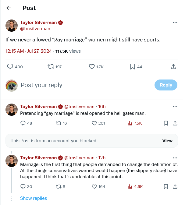 LadySappho's tweet photo. Scratch a transphobe, find a homophobe? 
What were the odds? https://t.co/UuwlykgiQ9