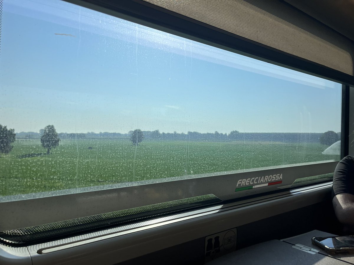 AmyAnemone's tweet photo. On a train to Bologna, memories of studying there in the early 90s flooding back, aided by some favourite tunes of the time: Pulp, My Bloody Valentine, Lolita by AR Kane, the Beloved, Butterfly Child. A mate gave me a copy of St Etienne’s Foxbase Alpha, loved them ever since. https://t.co/LgeKLHzbaJ