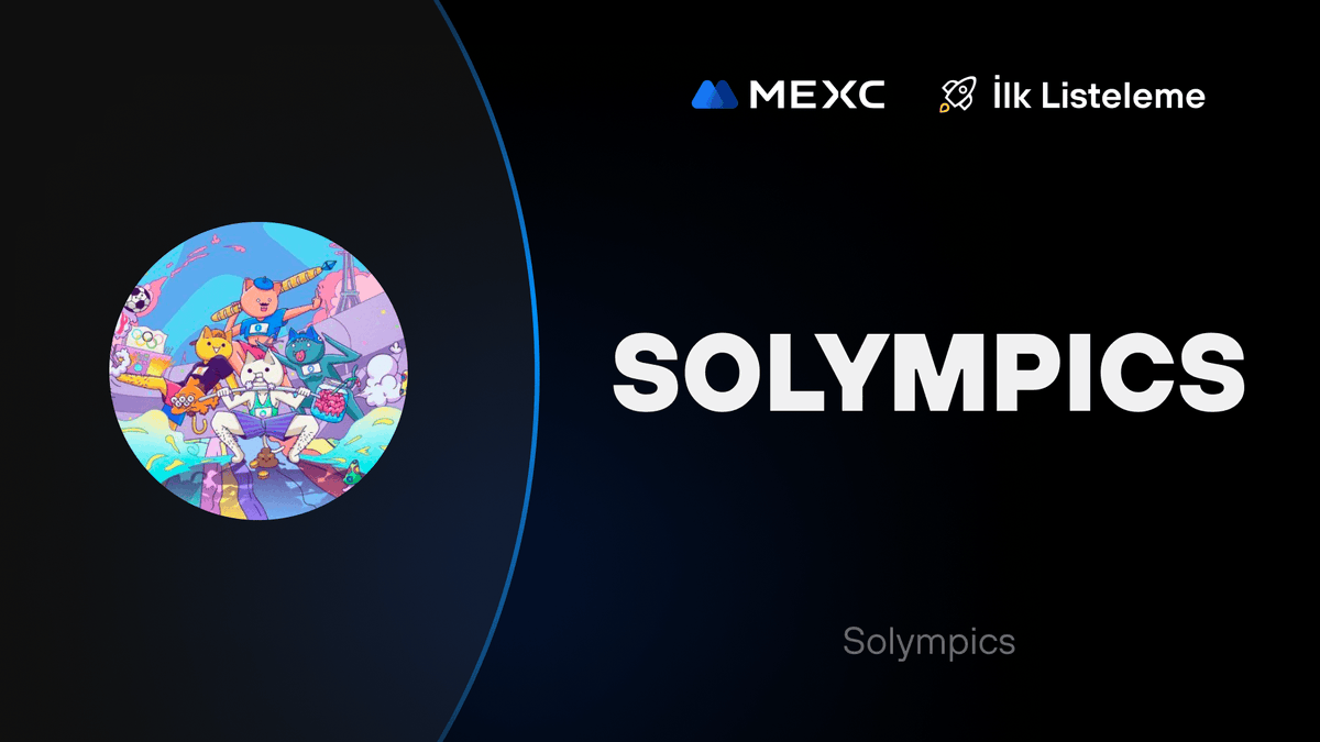 MEXC_Topluluk's tweet photo. 🚀 @Solympics2024 #SOLYMPICS - Kickstarter Oylama Sonucu ve Listelenme Planı
🔁 #SOLYMPICS/USDT Alım Satımı: 27 Temmuz 2024 12.00
📌 Ayrıntılar: https://t.co/5Nj0PEieMx
#MEXCTürkiye #MXToken #MX #BTC https://t.co/WiaqlCRVad