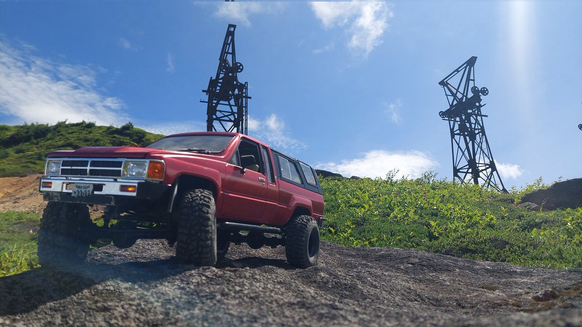 PG3110akiho's tweet image. 標高1,800m
#RC4WD 
#Scalecrawler 
#スケールクローラー