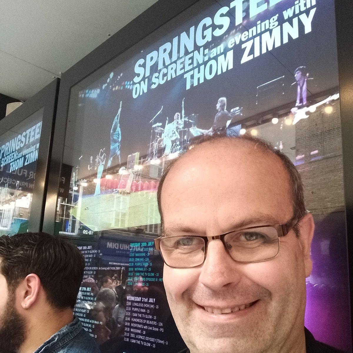 Amazing evening Friday 26/7/24.

Springsteen on Screen with Thom Zimny.

A pleasure to meet the Boss' sister Pam afterwards <a href="/thepcc/">The Path Cycle Club</a>