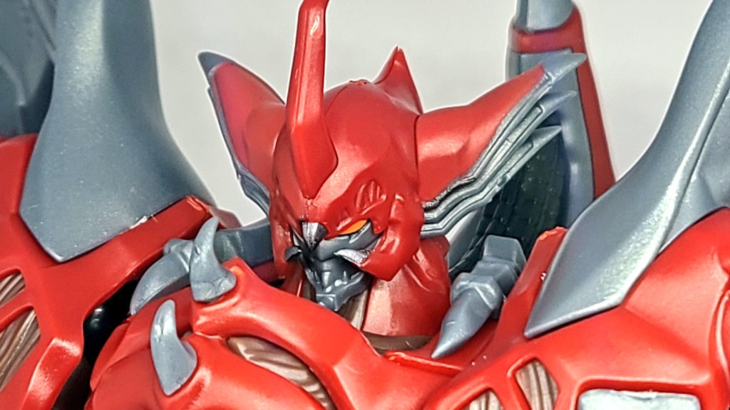 「MODEROIDの「鋼」を組みました私の大好きなOVA「大魔獣激闘鋼の鬼」の異次」|拿瓦彩矢@次は名華祭のイラスト