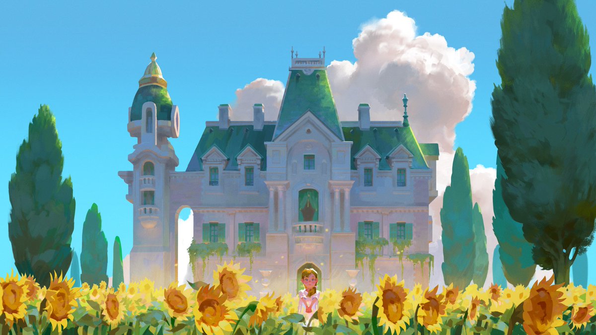 #無名絵師なので私をフォローして有名にしてください
French background painter and illustrator