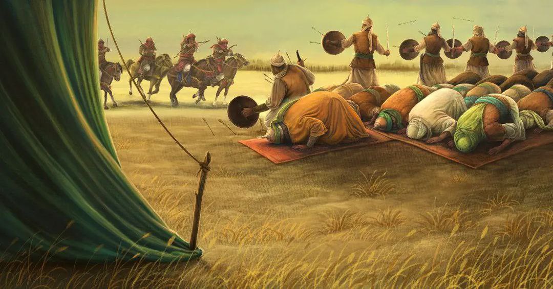 The people of karbala did Shukr in a situation where common people can't even do sabr —💔