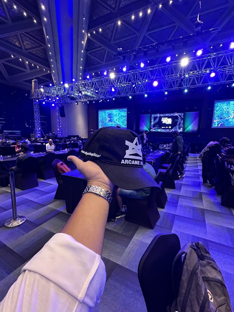 Solana <a href="/hackerhouses/">Hacker Houses</a> Day 2  
Anyone wants a free <a href="/Arcaneincsol/">Arcane Inc</a> hat ? 
Hmu and get yours now #readysetduplicar