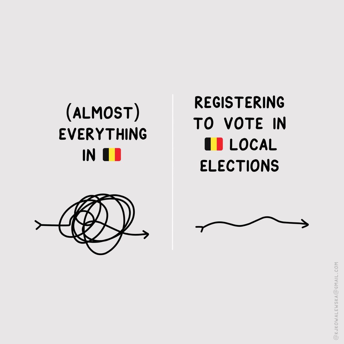 moylato's tweet photo. 🚨 International residents of Brussels 🚨

You have 5 days left to register to vote for the municipal elections in October.

Tell your friends, family, colleagues, whoever comes within shouting distance.

Register with the link below 👇 https://t.co/eo59xaTP4H