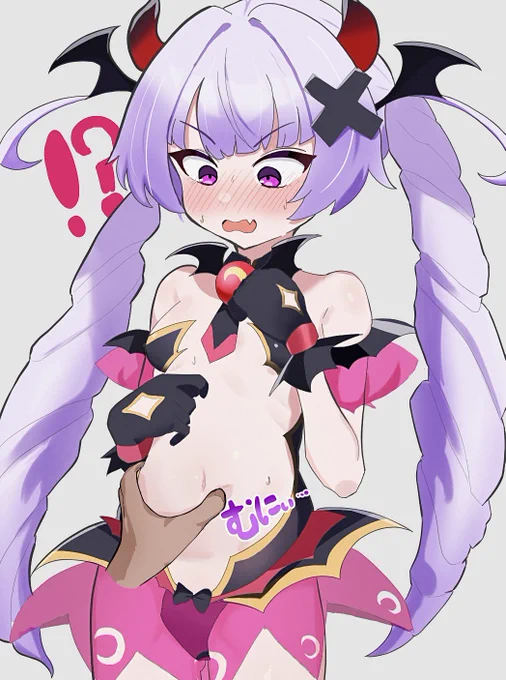 ダァク、そんなにお腹を出しているってことは触られる覚悟があるってことだよな 
