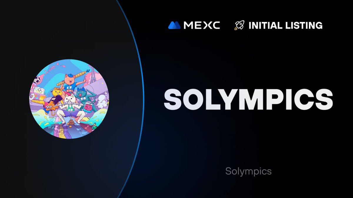 MEXC_DE's tweet photo. Wir freuen uns, bekannt geben zu können, dass die Kickstarter-Kampagne zu den #Solympics abgeschlossen ist und $SOLYMPICS auf #MEXC gelistet wird!
🔹Anzahlung: Geöffnet
🔹SOLYMPICS/USDT-Handel in der Innovationszone: 27.07.2024, 11:00 Uhr
Details: https://t.co/1QoR3Azizs https://t.co/X8wW3Nmxir