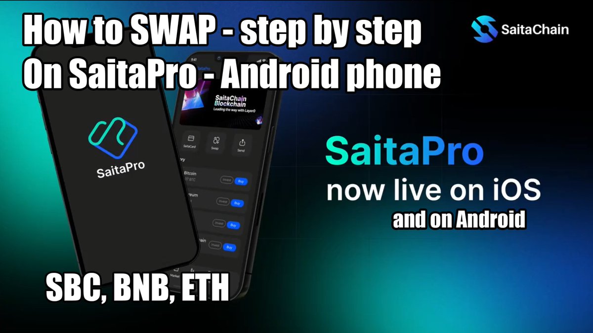 StygianOne's tweet image. Another #SaitaPro tutorial on #Android mobile phone on Youtube.

How to do swap.
How to do approval.
Talk about slippage.

All with examples, step by step.

youtube.com/watch?v=mkBGA2…

#Blockchain #SaitaChain #Crypto
