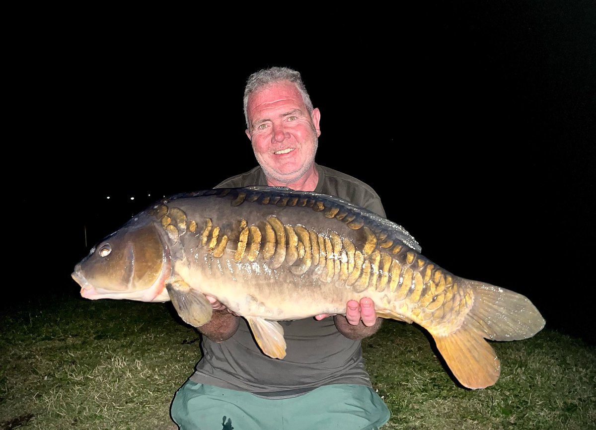 You have to love a last night scaley mirror baby. <a href="/mistralbaitsUK/">Mistral Baits</a>  Atlantic Crab boosted hookbait