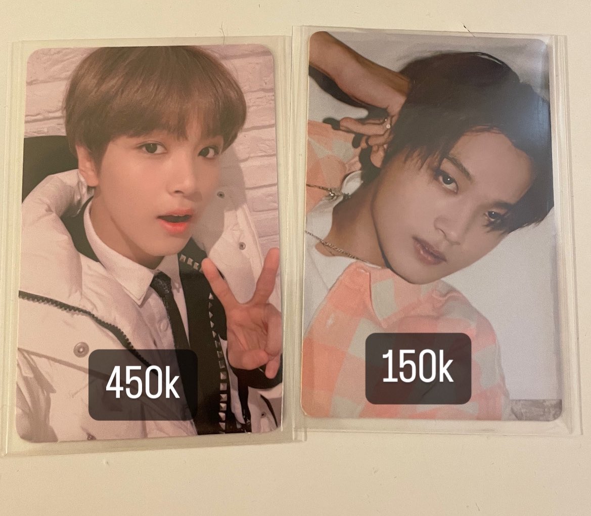 wts / want to sell pc haechan tds padding &amp; haechan fabric poster photocard 

bisa oren 
inc packing exc admin