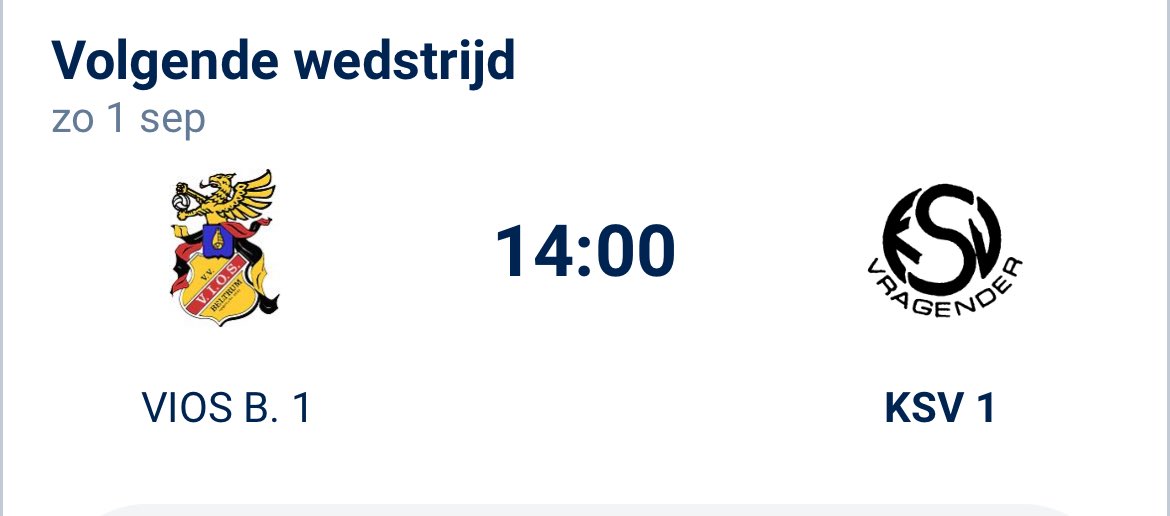Mooier kan je niet starten. Snel weerzien ⁦<a href="/KSVragender/">KSV Vragender</a>⁩ ⁦<a href="/viosbeltrum/">viosbeltrum</a>⁩