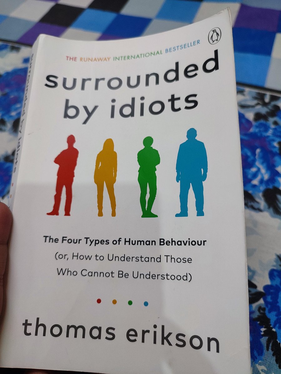 'Surrounded by Idiots' by Thomas Erikson is a book about understanding different communication styles and personality types. It's not about calling people idiots, but rather about recognizing and adapting to various behaviors....#mustread #surroundedbyidiots #thomaserikson