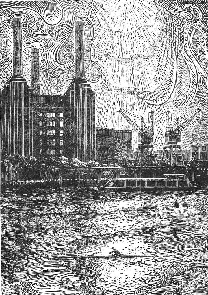 Paintings of London tweet media