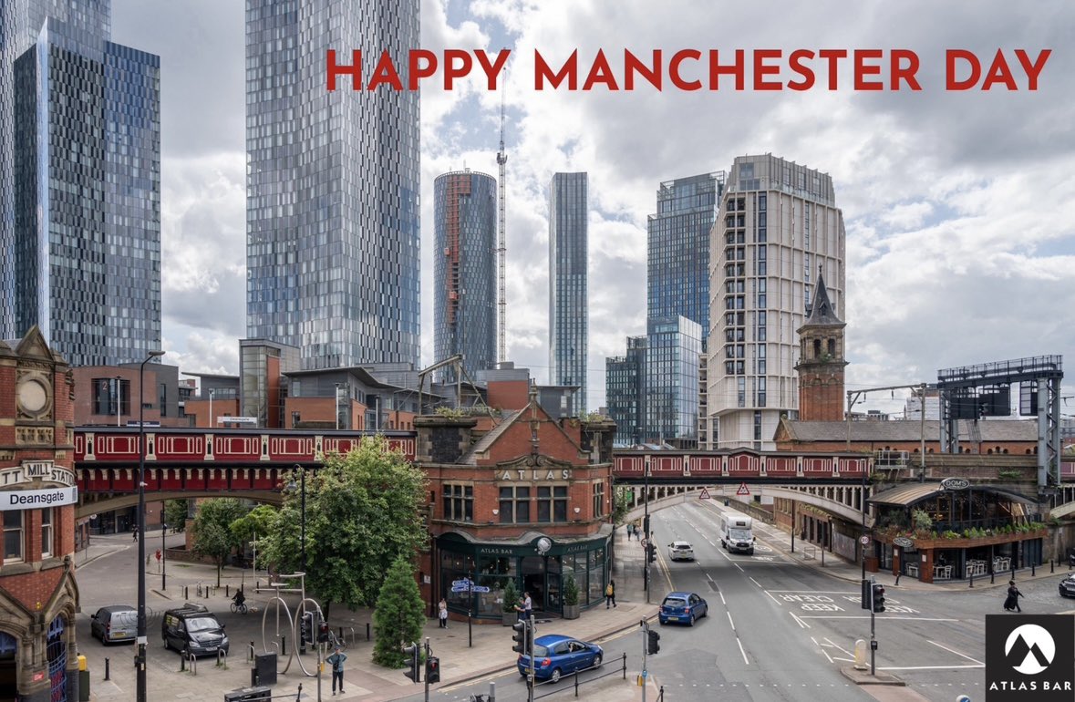 Celebrating our wonderful city today. ❤️🐝 #Manchester #ManchesterDay 
<a href="/AndyBurnhamGM/">Andy Burnham</a> <a href="/bevcraig/">Bev Craig</a>