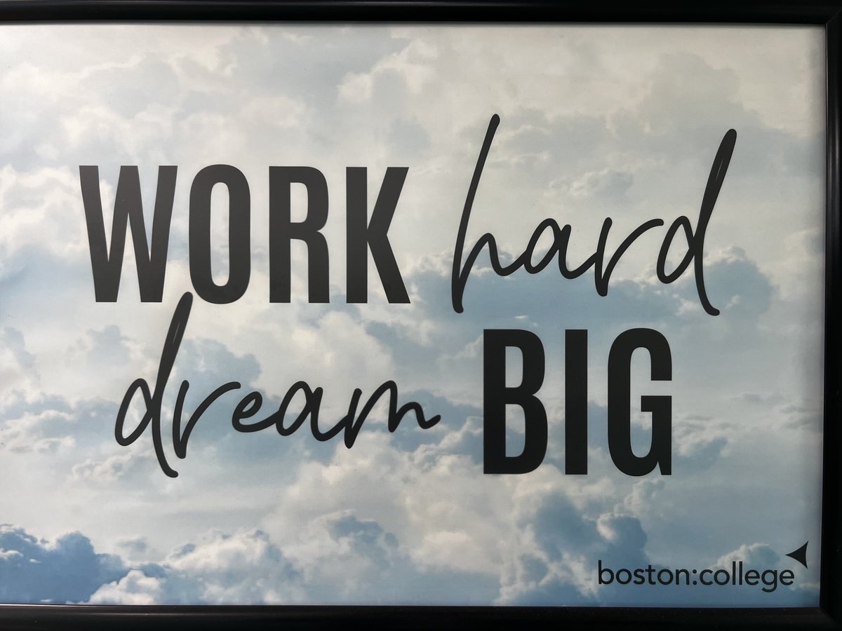 Great to visit the amazing Boston College yesterday, big thanks to CEO Claire Foster 

Love this slogan!