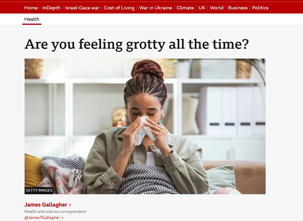 rationalhuman1's tweet photo. Top level trolling. #ClotShot
The Jib-jabby-jabicide continues.
"Are you feeling grotty all the time?" - BBC News
@bbcnews @JamesTGallagher 🤡🤪
Connect the dots. Sick get sicker.
The jabs destroy your immune system.
#VITT #VaccineInjured #Jabicide #Convid19 https://t.co/hpo0IcWaks