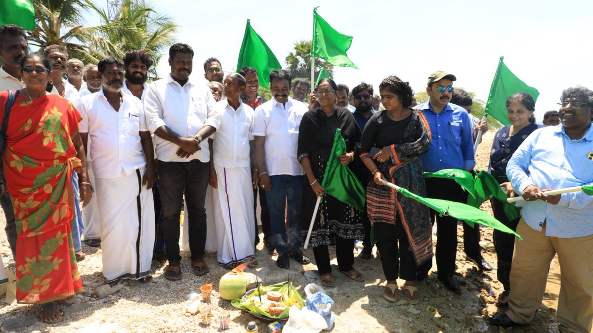 sgp_op7_india's tweet photo. As a part of the Small Grants Programme three hundred artificial reefs have been deployed off the coast of Rameshwaram on 24th July, 2024 to enhance the marine fisheries resources and enrich the coastal biodiversity for the sustainable livelihood of traditional fishermen. https://t.co/IEL9IiRUG9