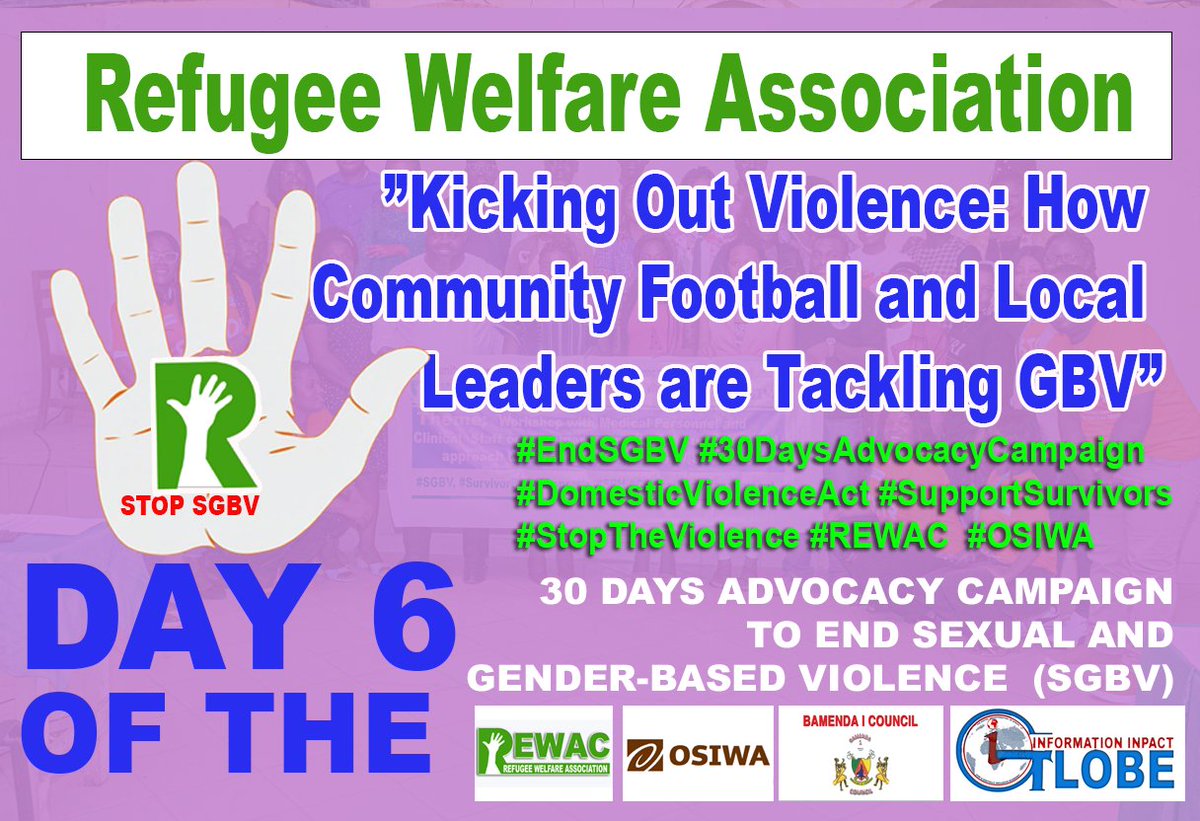 refugeewelfare's tweet photo. 🏅 Kicking Out Violence: Community Football Tackling GBV in Mendakwe Village 🏅
Football in Mendakwe is more than a game – it's a powerful movement against GBV. 🌍⚽🌟
#EndGBV #CommunityFootball #EmpowermentThroughSport https://t.co/PMDYZNQlaH