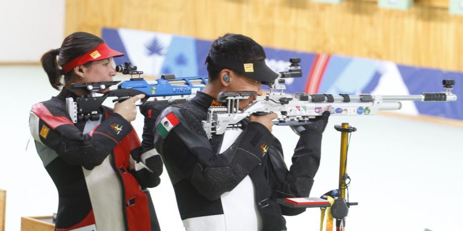 México abre su participación en <a href="/Paris2024/">Paris 2024</a> con Diploma Olímpico 📜

La dupla de Goretti Zumaya y Edson Ramírez de Rifle Aire 10m por Equipos Mixtos, terminan en 7o Lugar a 11 décimas de la medalla de Bronce 
#TodosSomosOlimpicos
