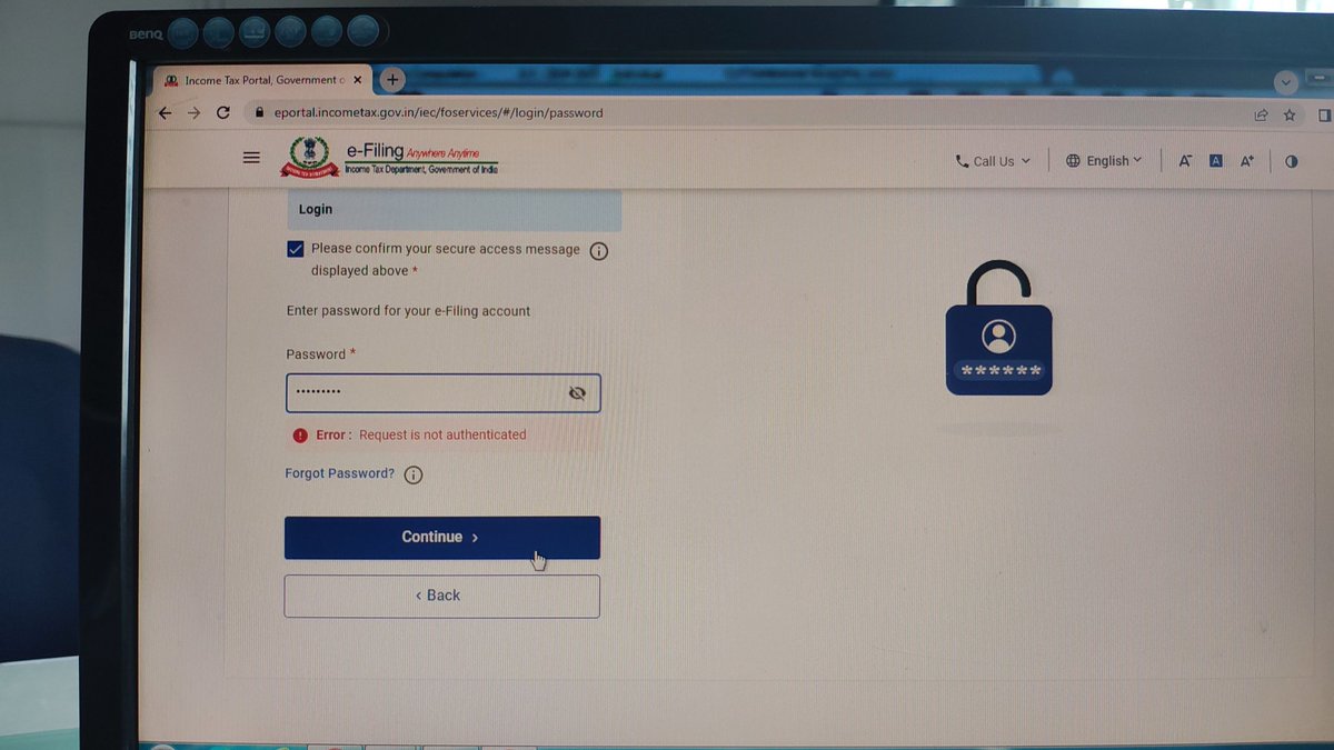 CaRonitnyati's tweet photo. #IncomeTaxSiteIssues https://t.co/WInS3OlNtU