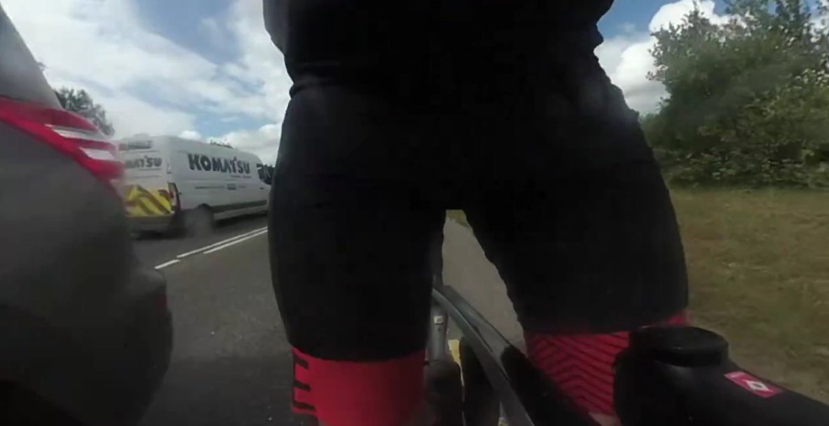 Cyclists
Close pass or not there is NO traffic misdemeanour that justifies filming your bollocks.
