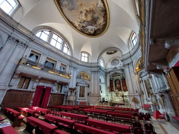Baerenreiter's tweet photo. Antonio Vivaldi died on this day in 1741 aged 63
This is La Pietà or Vivaldi's church in Venice Curiously the church we see today was built after Vivaldi's death. Most of his professional career took place at Ospedal della Pietà now housing the Metropole Hotel next door https://t.co/tR3kxErAyU