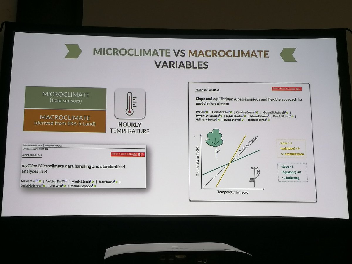 f_spicher's tweet image. Happy to see our &quot;Slope and equilibrium &quot;  approach use by @BryoMicroClim  in a interesting talk #IBC2024.