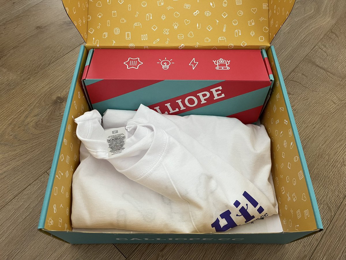 r_schulz_maker's tweet image. Wahnsinn 📦😊👍, vielen Dank liebes @CalliopeMini Team! Es geht im September in eine neue Runde #CalliopeminiExperts. Ich freue mich riesig auf euch 🤖! #digitaleKompetenzen #Informatikunterricht #MINT #STEM #programming #Robotics