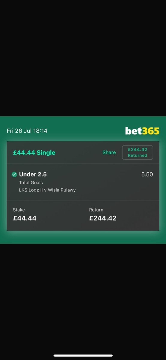 GoalLineGurusX's tweet image. Max stake banker winner 🥇