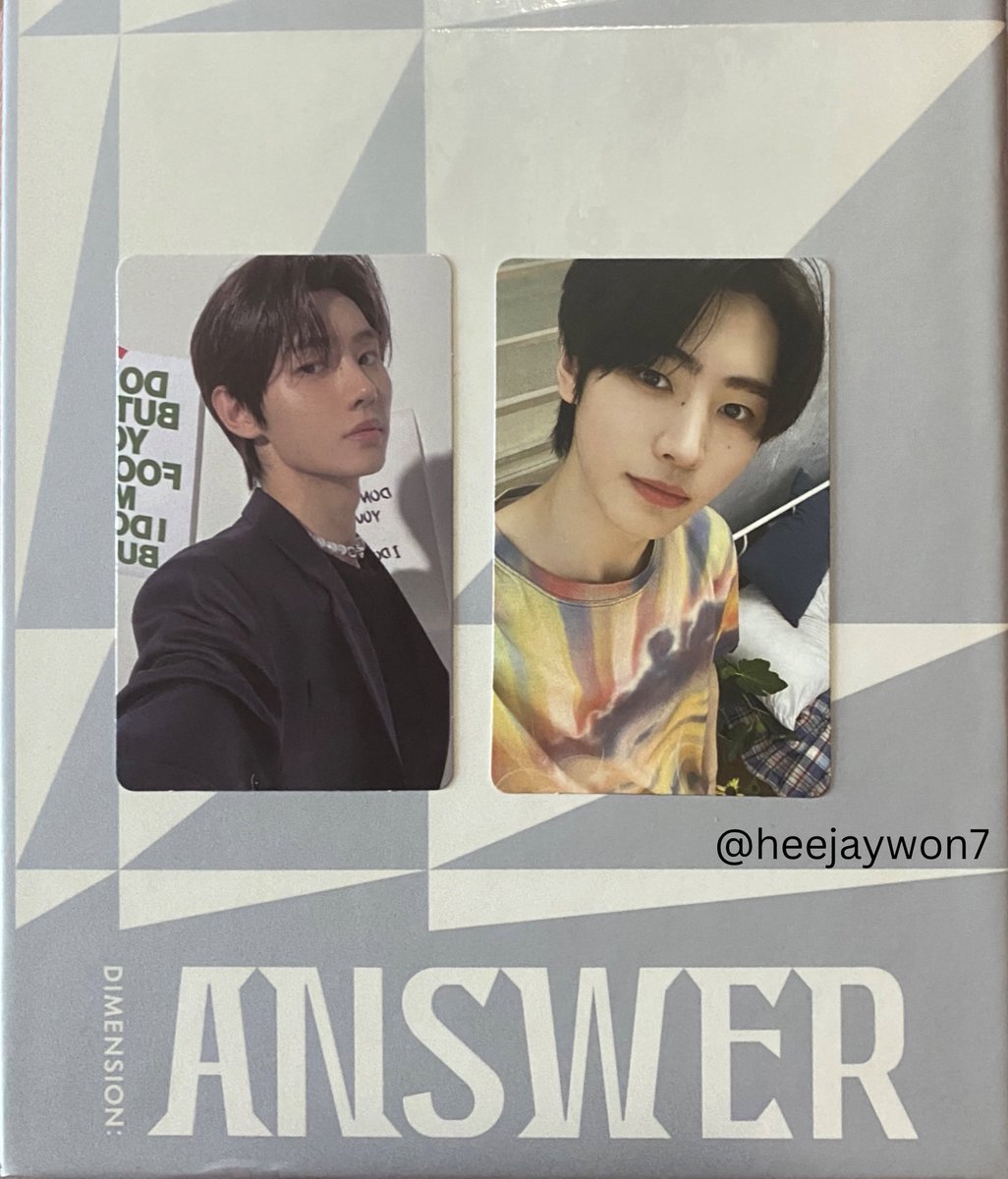 heejaywon7's tweet photo. wts lfb ph🍃

sunghoon pcs
🩰fall good condi
✨ x impatient

md1 manifesto day 1 m ver selca yet dimension answer enhypen charybdis hoon https://t.co/JTWFQmQ7Vt