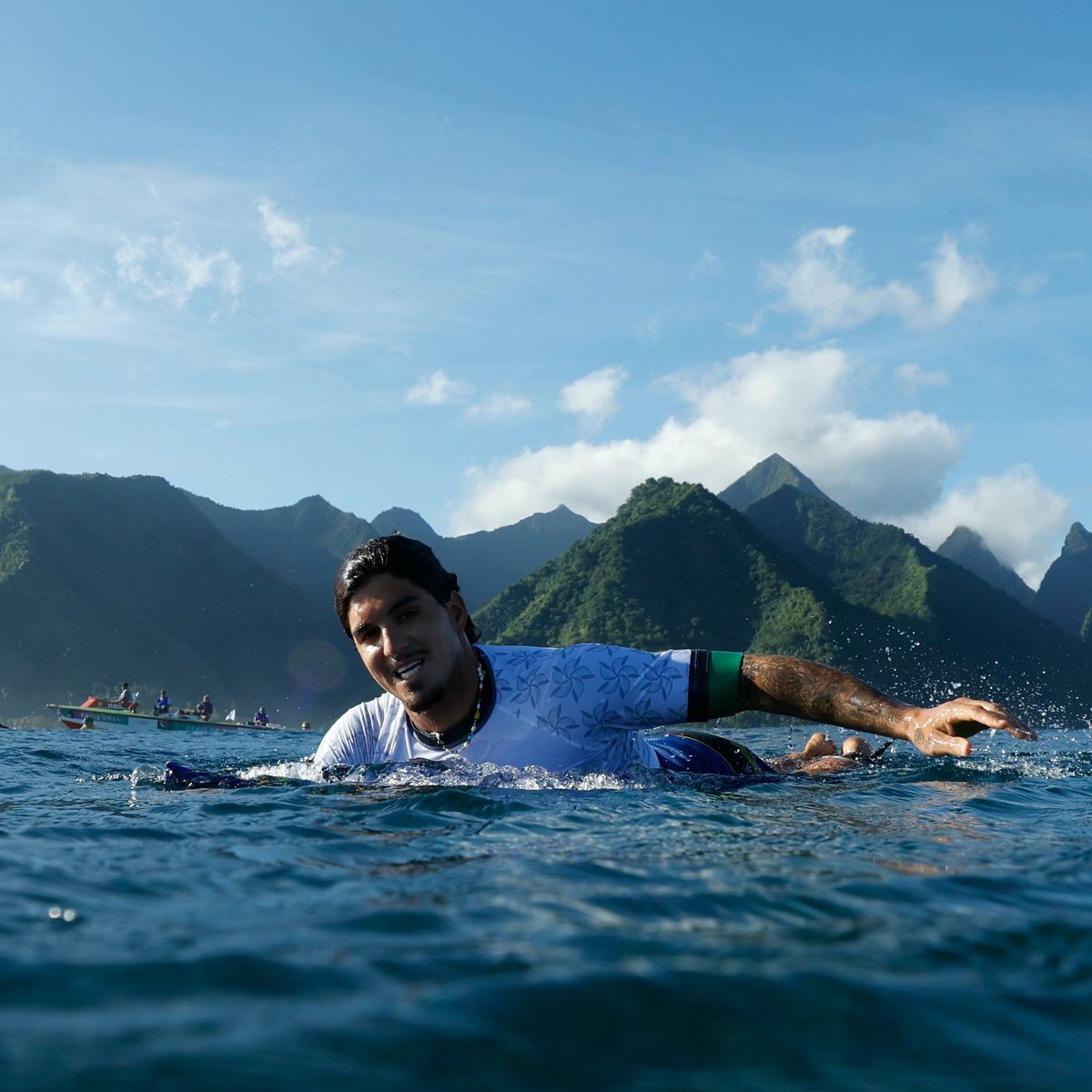 Olympics's tweet photo. Teahupo'o. That's it, that's the tweet. https://t.co/h6El7zCbpx