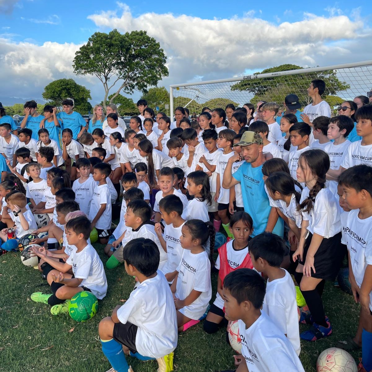 PacificRimCup's tweet photo. Pacific Rim Cup 2024 Powered by Deloitte Tohmatsu Consulting🌈

Mahalo! Amazing first day🌺

#Hawaii #Honolulu #BlueUnited #SeattleSounders #MLS #SoccerClinic #SoccerTournament @deloitte_jp @OutriggerResort @IACETRAVEL https://t.co/aT6WiCrVNr