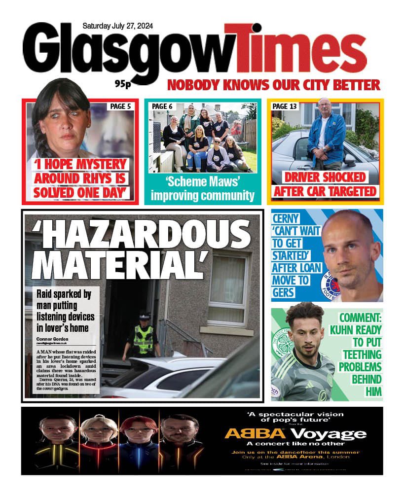 Your look at today’s Glasgow Times.