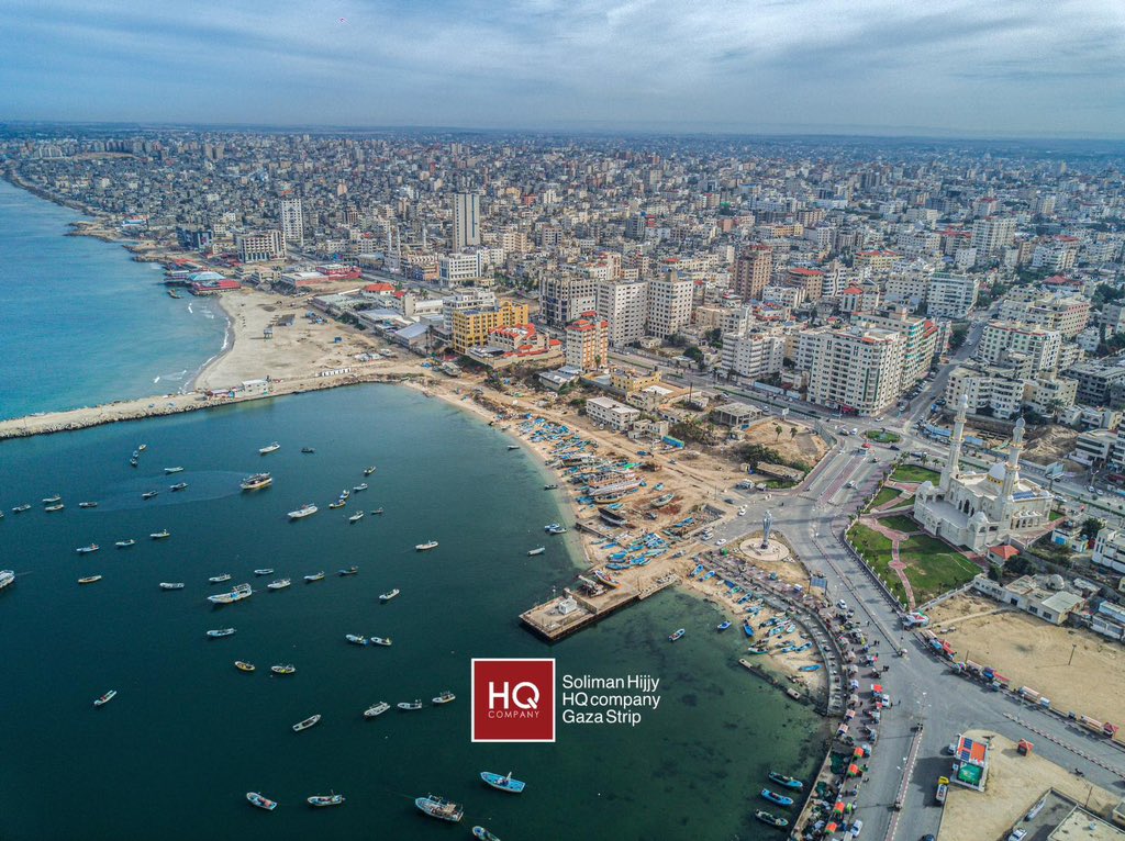 SolimanHijjy's tweet image. #Gaza will #remain, with its #pictures, a witness to its captivating #beauty, no matter what #happens to it.
#Archive #aerial #photo taken in 2020
