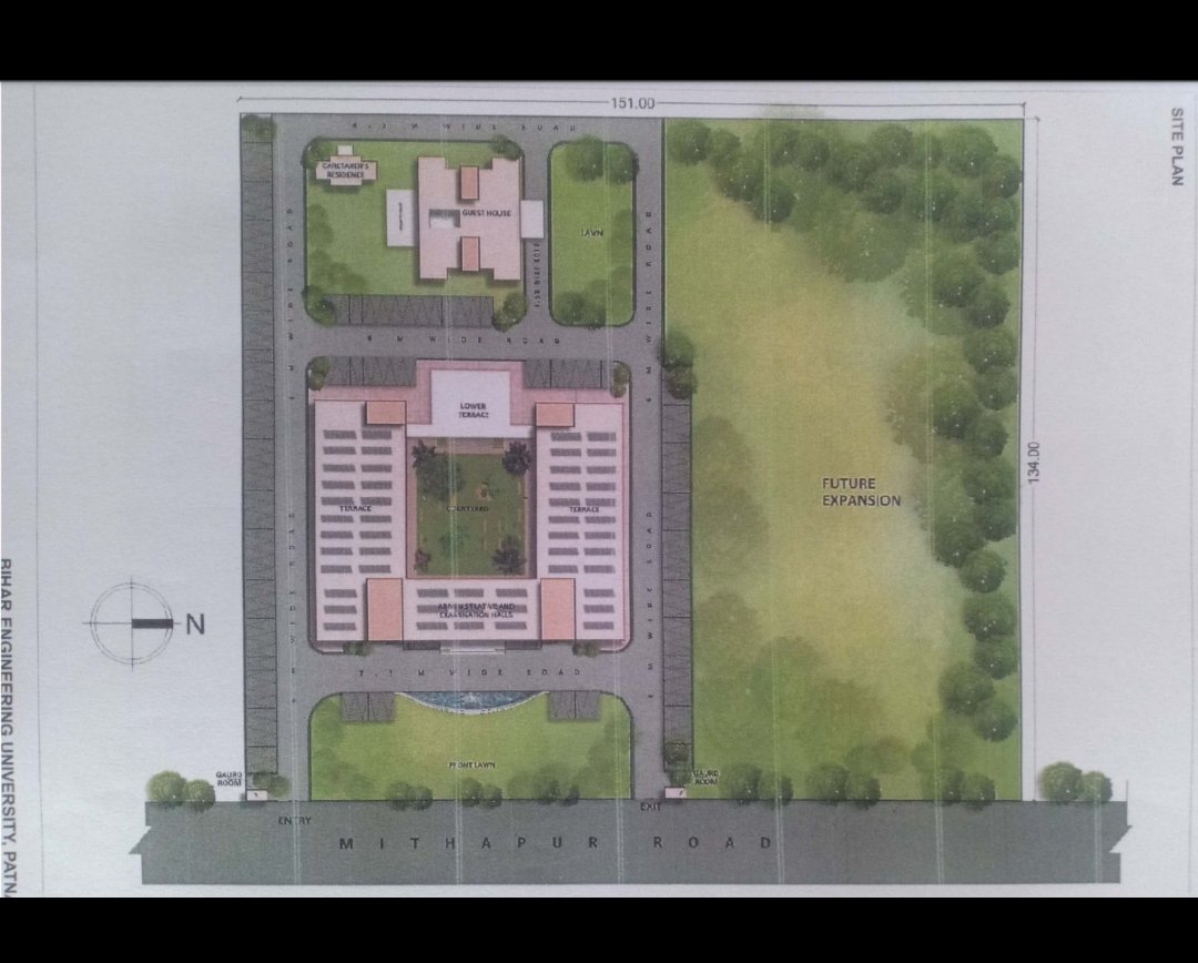 Index_Magadh's tweet photo. BIHAR ENGINEERING UNIVERSITY 
Mithapur, Patna .

Construction Started

(Image Credits to @prabhatusha &amp; @H__Deo Bhaiya) https://t.co/5ZTT01vYxo