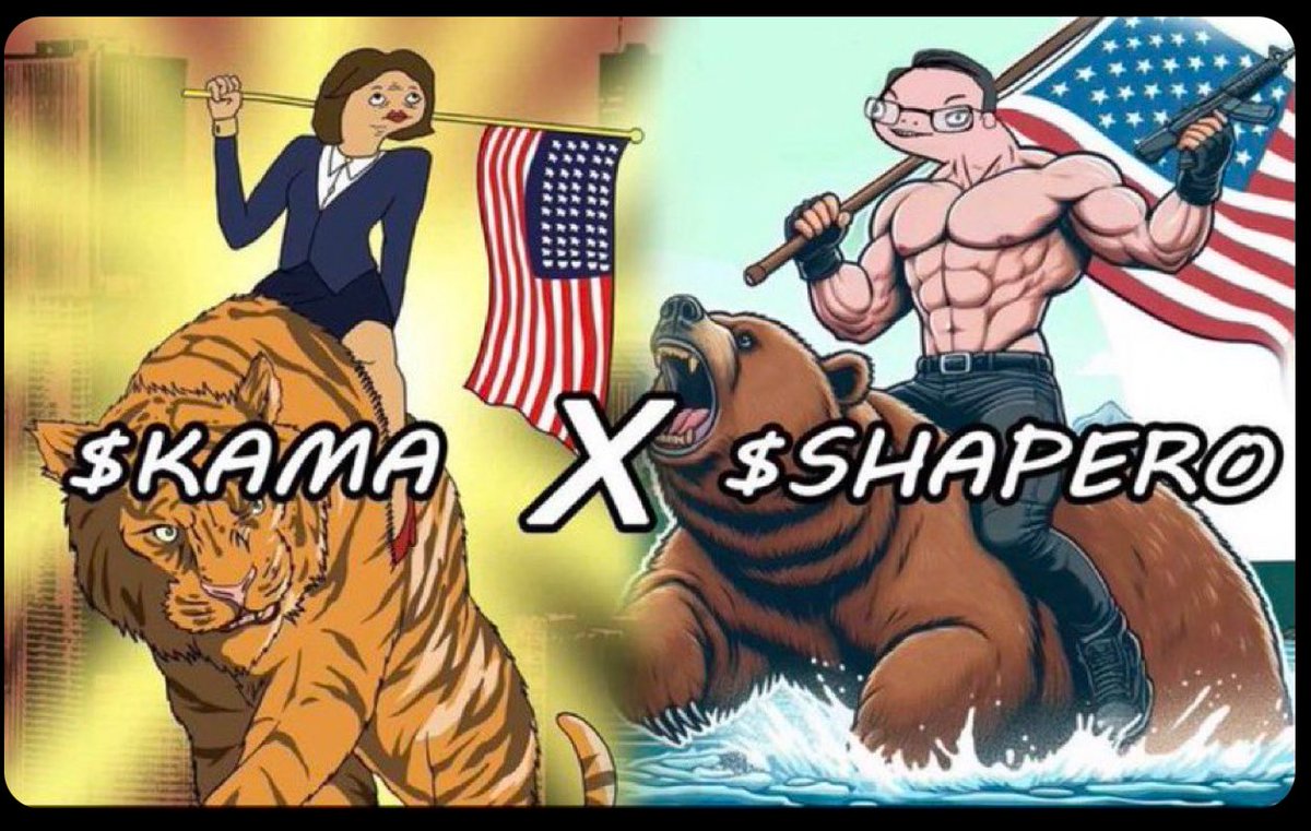 o0zaru's tweet photo. @SolJakey Conviction behind the right narrative and patience = 1000x 

KAMALA HORRIS 
The biggest $KAMA token https://t.co/D8esmWd4xP