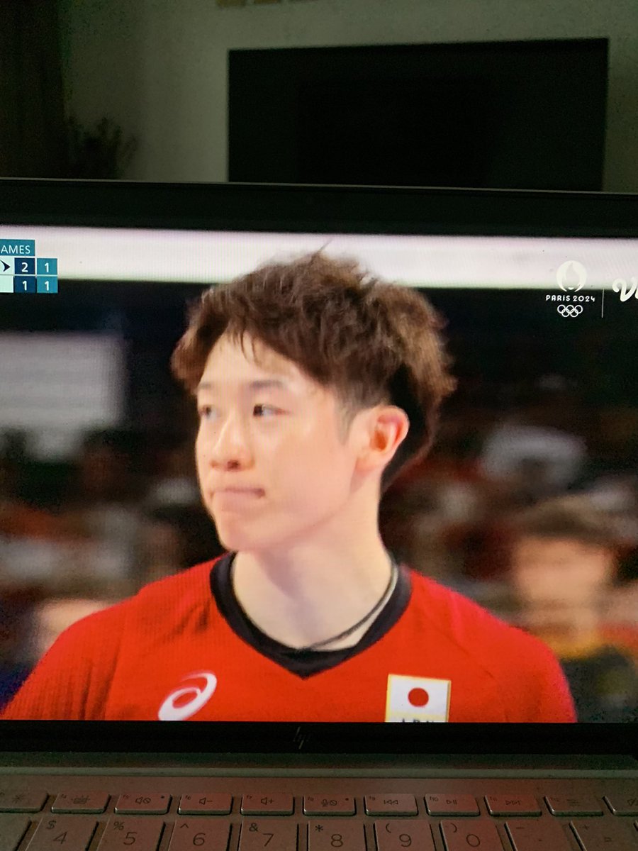 gitaforyuki's tweet photo. One more set Capt!!! 🇯🇵🔥 semangat!! #paris2024olympics https://t.co/jBkhDrXxaY