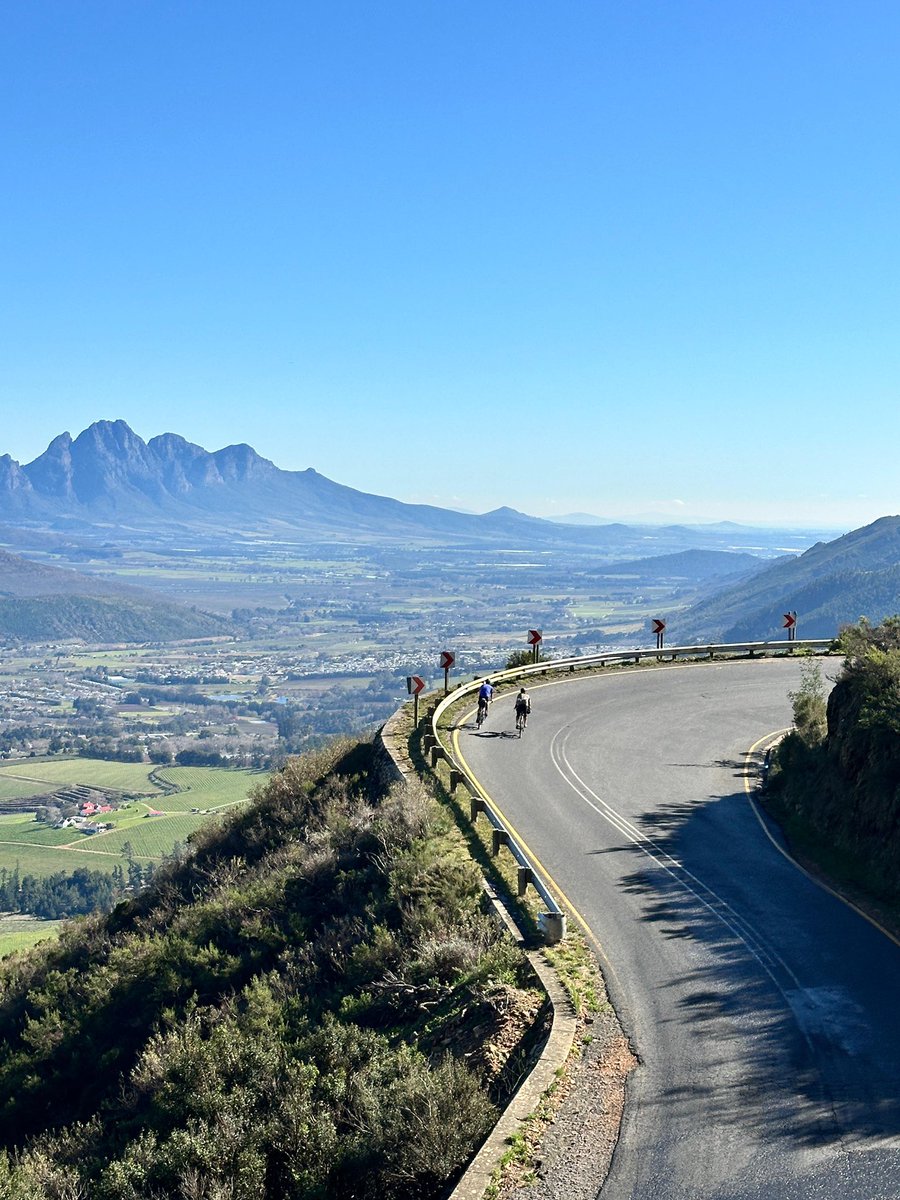 The Simonsberg from Franschhoek pass 25 July 2024 👌