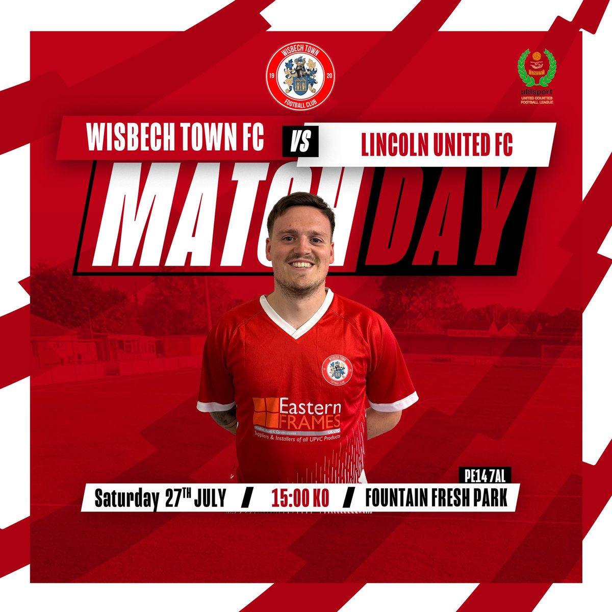 🔴 MATCHDAY 🔴 

Today our season gets underway at the Fountain Fresh Park with a 3pm Kick Off as we host Lincoln United FC! 

#WTFC #UptheFenmen
