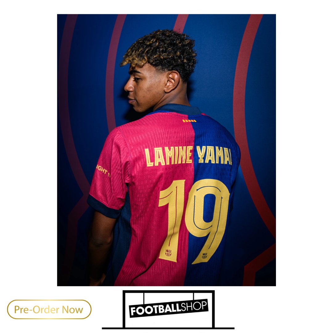 FootballShopLB's tweet photo. Be the first to pre-order the Authentic Barcelona Home 24/25 Jersey and make it yours before it's gone. Experience the legacy.   #Barcelona #Football @PenyaFCBBeirut https://t.co/H4cp8Kbcub