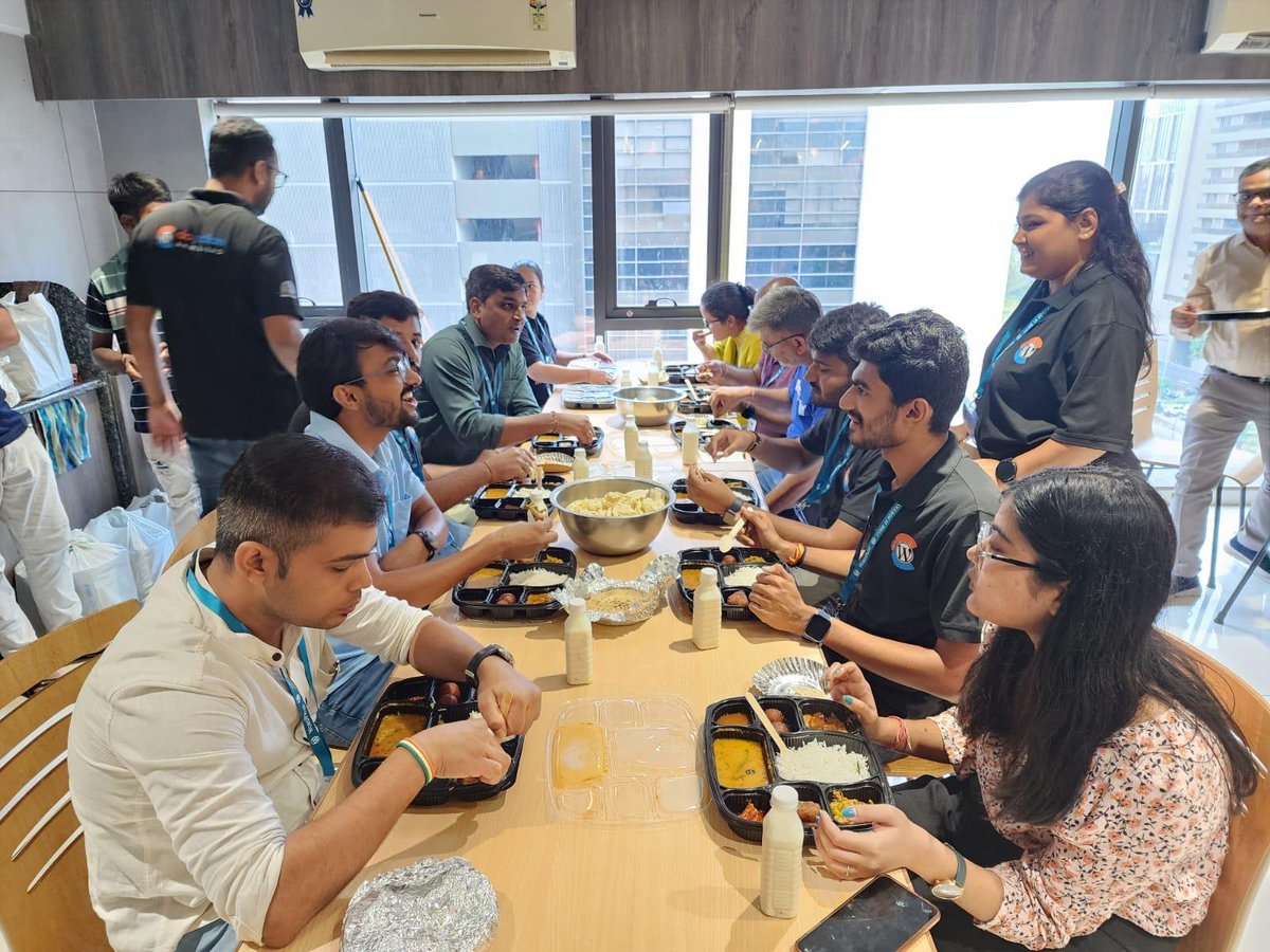 WCAhmedabad's tweet photo. 🍽️ Lunch Break at Do_action Ahmedabad 2024! 🍽️
Refueling for the exciting sessions ahead. Stay tuned!
#DoAction #WordPress #Ahmedabad2024 #CommunitySupport #WPAhmedabad #Charity https://t.co/QBTt8eNzkt